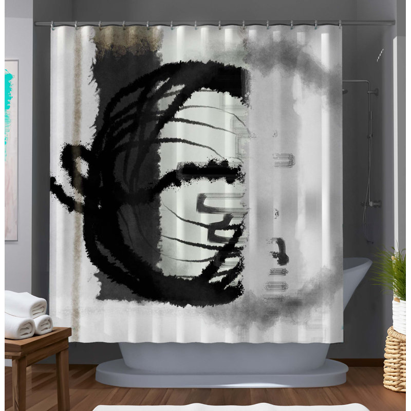 Rideau de douche abstrait Hlynur