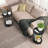 2 Piece Set Of Living Room Round Side Table, Space Decoration Table-93839160