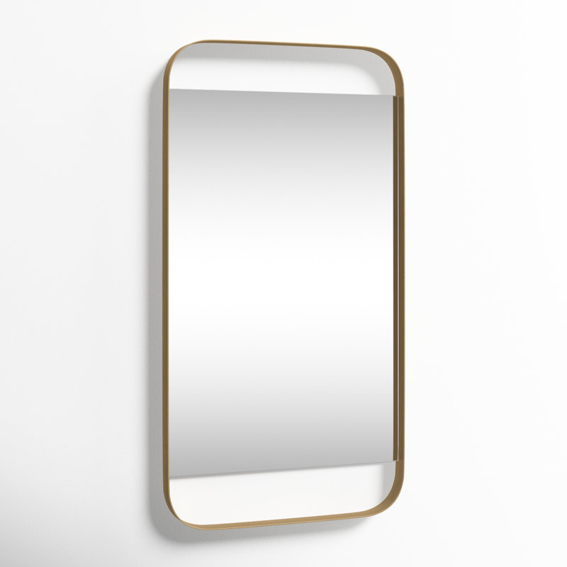Walter Metal Rectangle Wall Mirror