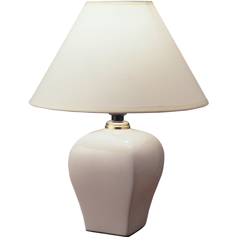 Whitford Ceramic Table Lamp, Ivory