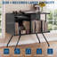 Solid Wood 67.8 cm H Media Shelves