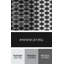 Tapis noir/gris tissé à la machine-2036424777