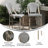 Bearl Upholstered Counter Stool with Metal Frame-897382524