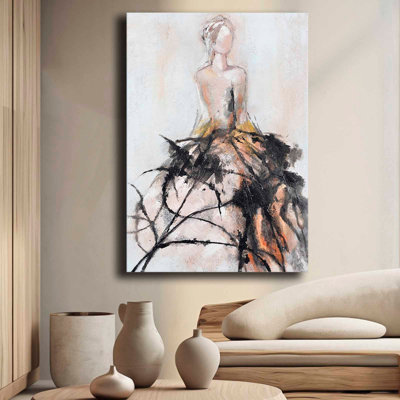 Peinture décorative sur toile