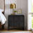 Toscana 2-Drawer Nightstand In Black