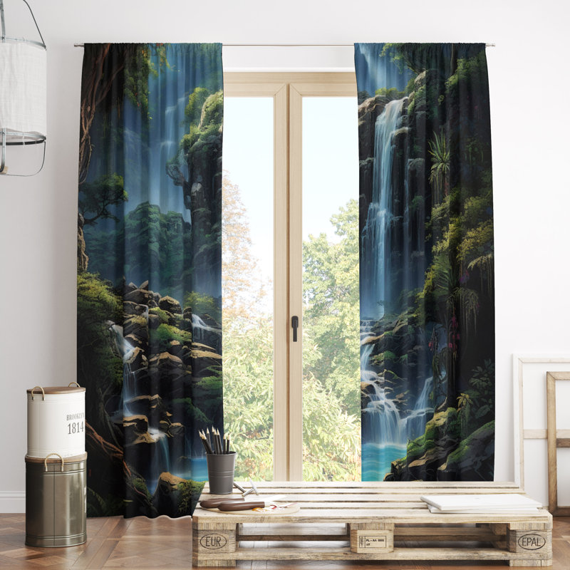 Dolapo Room Darkening Curtain Pair, 56" W x 78" L