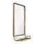 Metal Flat Wall Mirror with Shelves-521242942-521242936