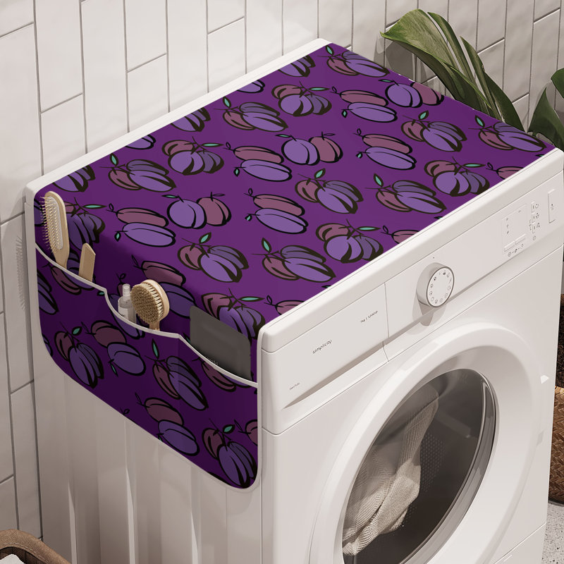 Paquet de 2 aubergines mauve et pâle East Urban Home