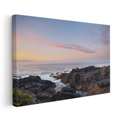 «Rugged Coast Le long Wild Pacific Trail», reproduction d'art sur toile