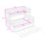 Twin XL Over Queen Bunk Bed with Twin Trundle, Guardrails and Ladder-768223051