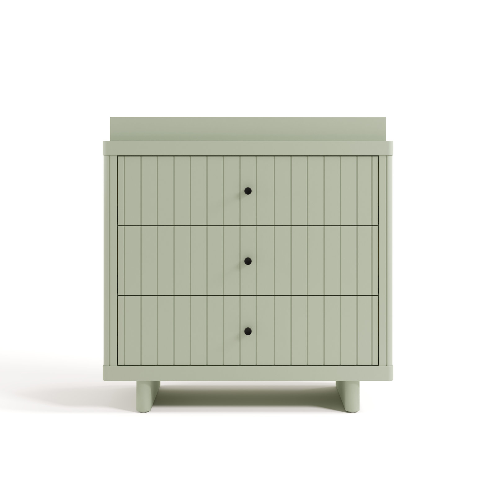 Kyoto 3 Drawer Chest with Topper, Sage