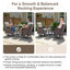 Ensemble de conversation pour 2 personnes avec table d'appoint-1576294768