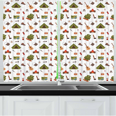 Tailored Kitchen Curtain