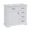 Meuble-lavabo 36 po avec lavabo, lavabo en céramique, 2 tiroirs basculants, charnières de porte à fermeture en douceur, blanc-2134905080