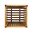 Teak Outdoor Square Planter Box-2078397830