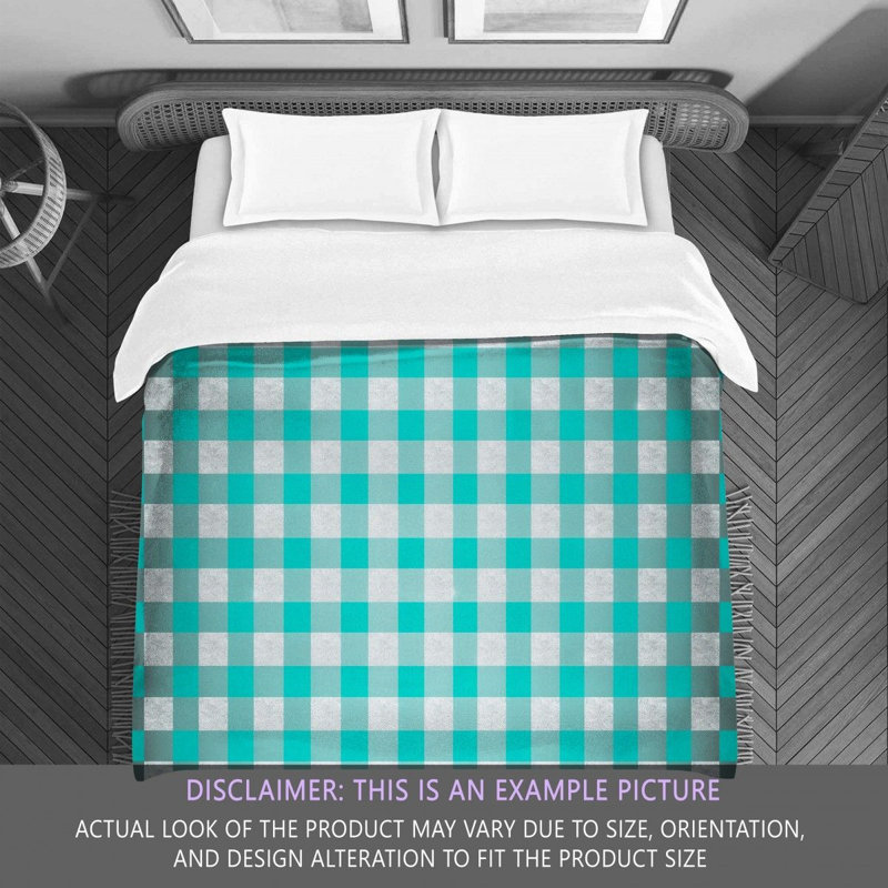 Édredon Gingham Bedding, Édredon très grand