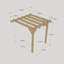 Pollitt Solid Wood Pergola-20605166-20696731