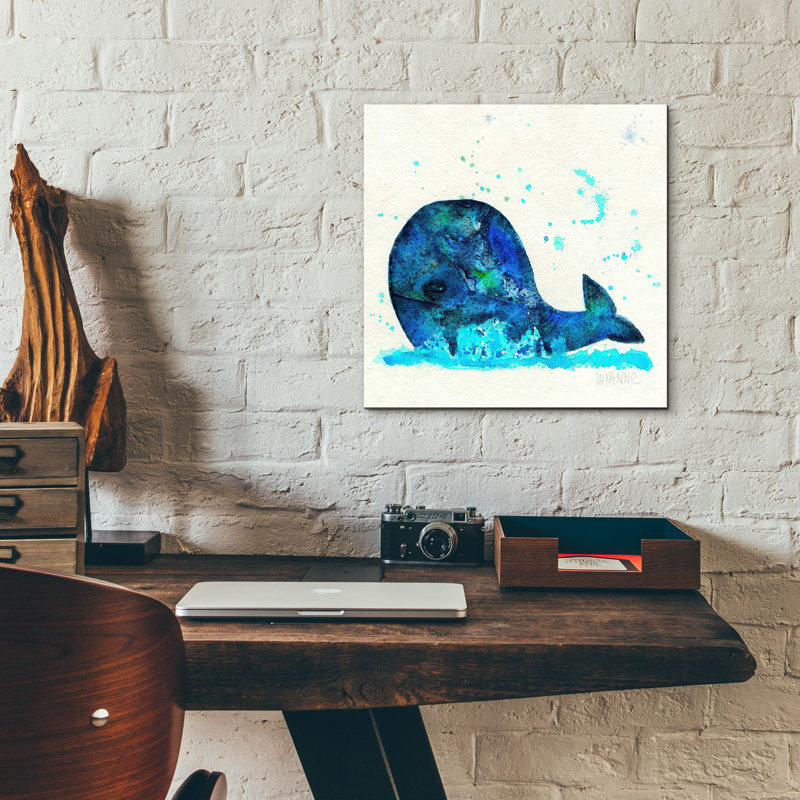 «Little Whale» par Wyanne, H 12 po x l 12 po