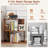 2 Pcs 3-tier Bookshelf Geometric Bookcase Side Table With Open Storage Display Shelf-1173997247