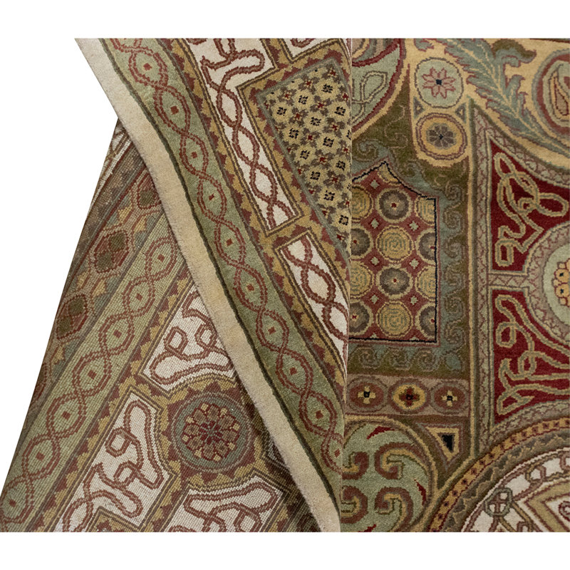 Handmade Wool Oriental Area Rug