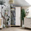 Thea Double Wardrobe - Latte