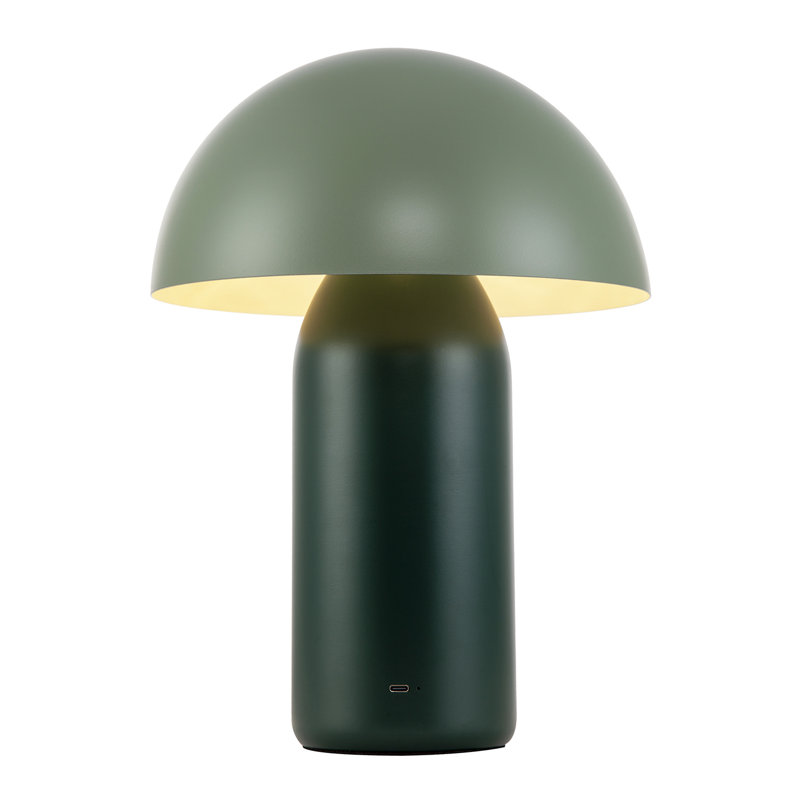 Colombano Metal Table Lamp, Green