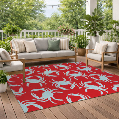 Tapis d'extérieur décoratif Crabby