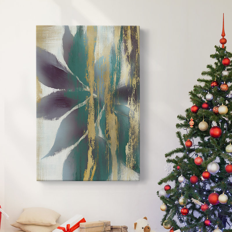 Art des Fêtes de Noël - Toile tendue avec châssis DCCDX, H 24 po x l 16 po