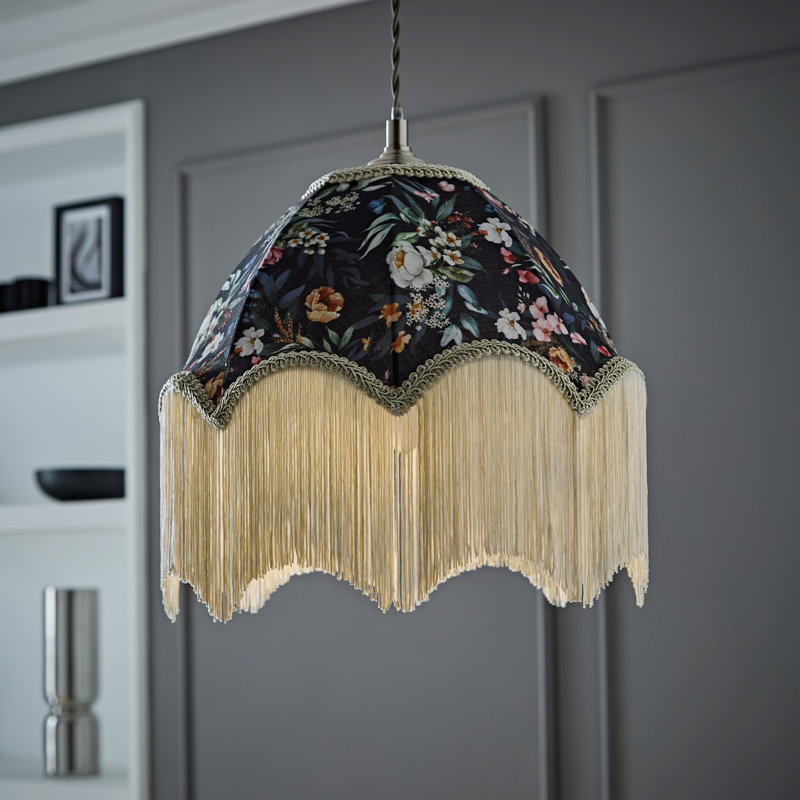 Clanton 17.5cm H Blended Fabric Empire Lamp Shade ( Slip-On )