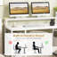 Metal Base Computer Desk