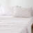 Peony Toile Cotton Sheet Set Peach-111329098