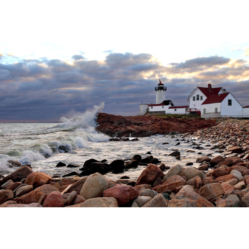 Eastern Point Lighthouse, Gloucester, Massachusetts, 30cm H x 46cm W