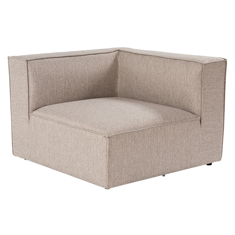 Nakayia Linen 37.8'' Reception Loveseat