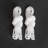 6FT Lighted Inflatable Rotating Gingerbread Man Décor