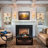 2-Light Glass Floral Wall Sconce