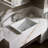 Artifacts 21 In. Rectangular Drop-In Bathroom Sink
