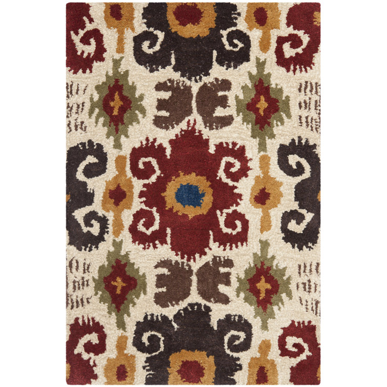 Soho Hand Tufted Wool Pile Ikat Rug