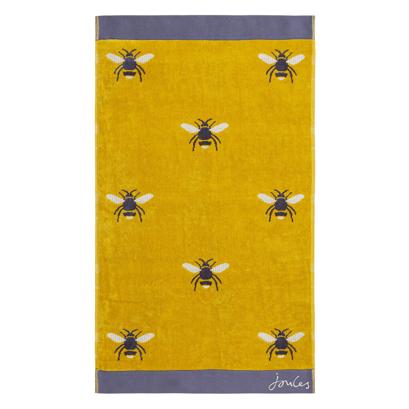 Botanical Bee Bath Towel