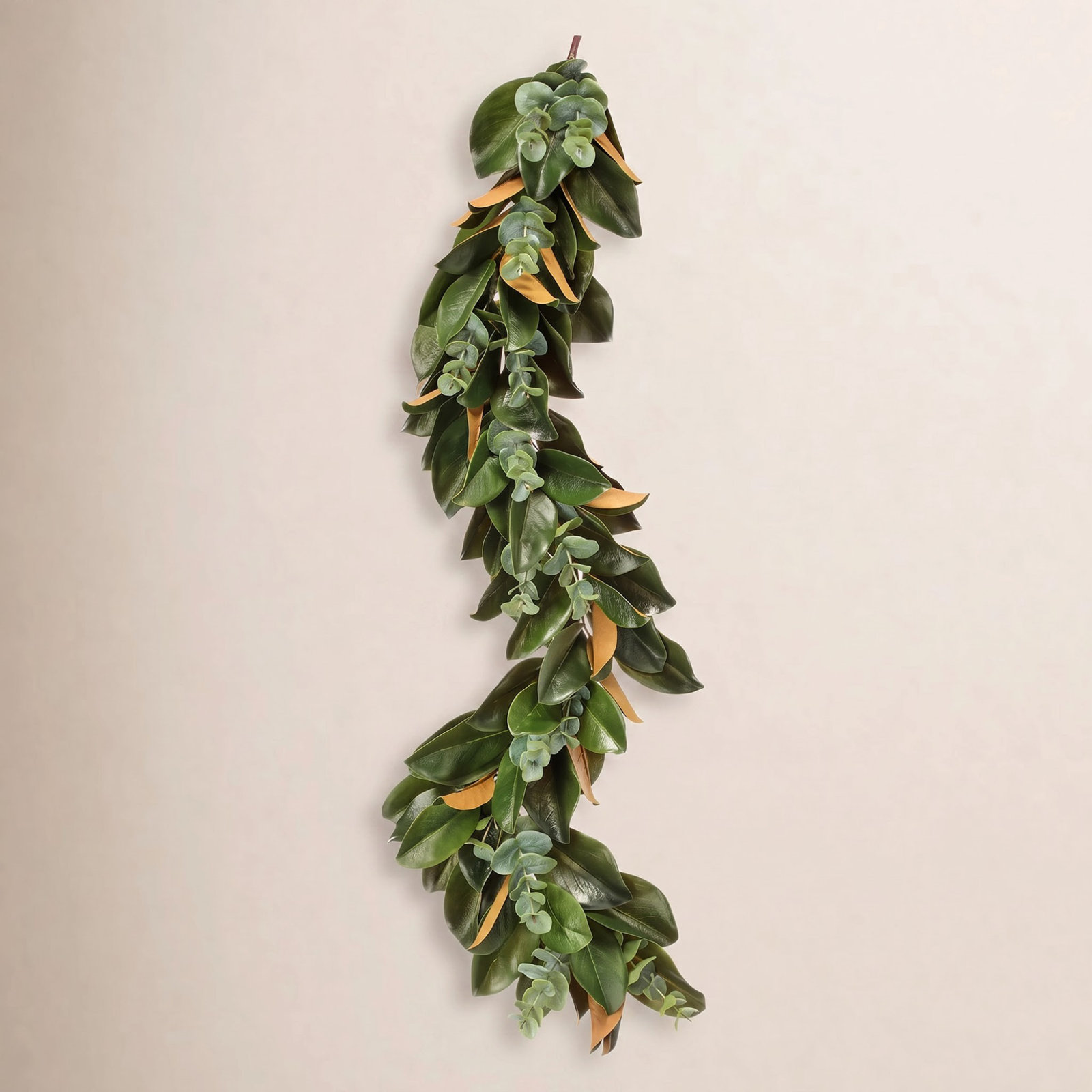 48" Southern Magnolia and Eucalyptus Garland