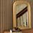 Decorative Wall Mirror with Wooden Frame