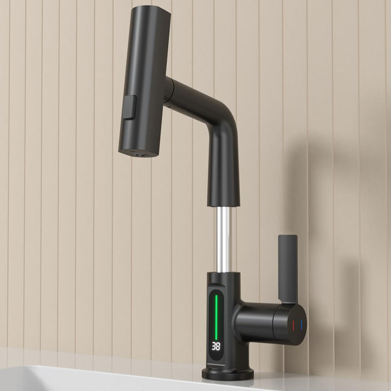 Bathroom Faucet with Drain Assembly