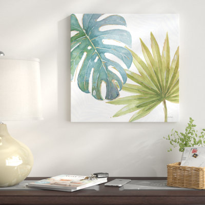 «Tropical Blush VIII», reproduction d'art sur toile