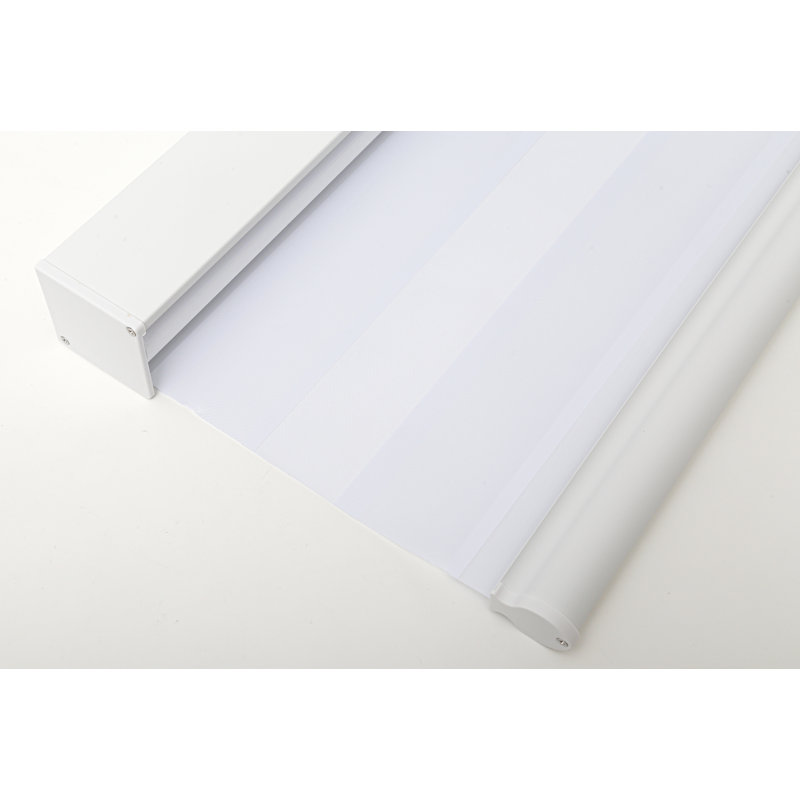  Store zébré sans cordon: parfait pour régler la lumière et protéger l'intimité. Avec une conception sécuritaire pour les enfants, ils apportent du style à chaque espace. L 23 po x H 72 po, blanc