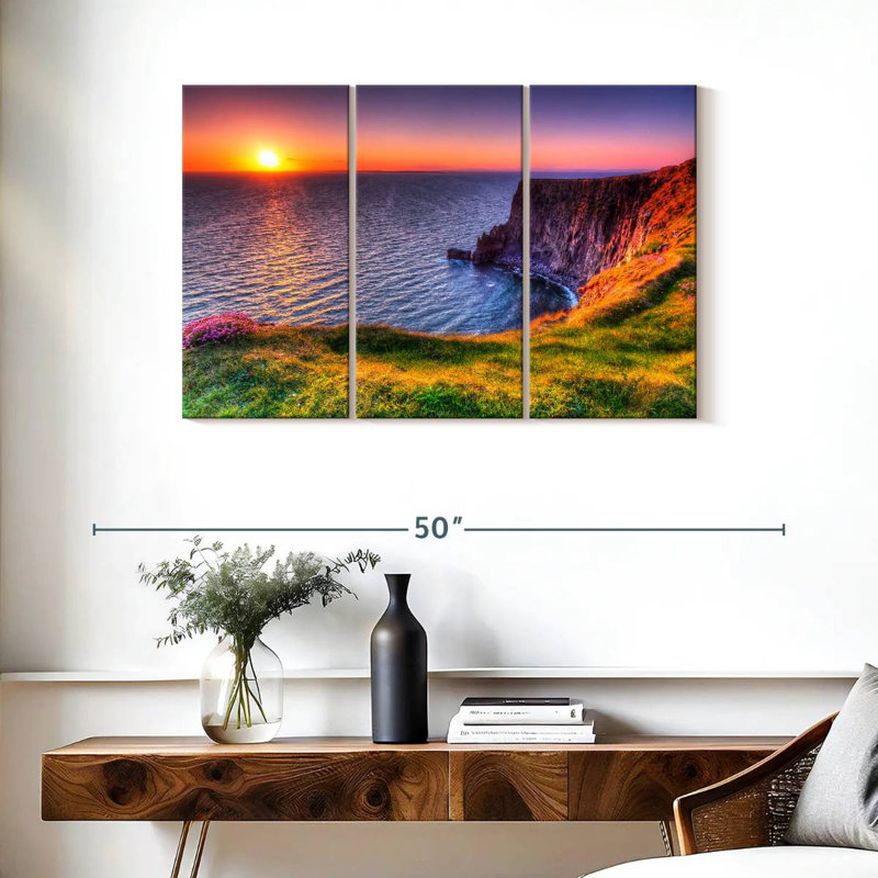 Sebbie Sunset Cliffs, 24" H x 38" W