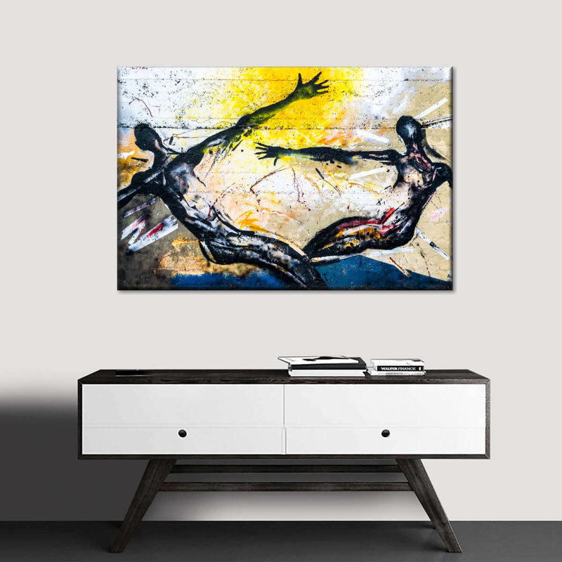 Graffiti Souls, reproduction sur toile, H 30 po x l 45 po x P 1,25 po