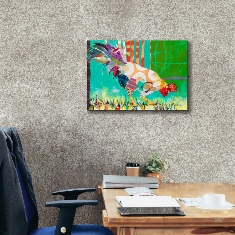 «August Flamboyance» par Augustel Beukenkamp, August Grove, H 18 po x l 26 po x P 0,75 po