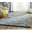 Tapis turquoise / crème Bristol Point-19263461