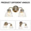 Éclairage pour meuble-lavabo 2 lumières 2 lumières-1303052022-1303052020-1303052027