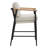 Atik Upholstered Counter Stool with Metal Frame-1122869010