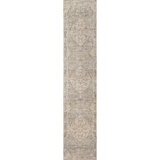 Hand Knotted Area Rug in Grey And Gold